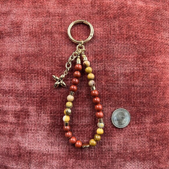 New BOHO BEADED Bag Charm with Clover 🍀 - Picture 6 of 7